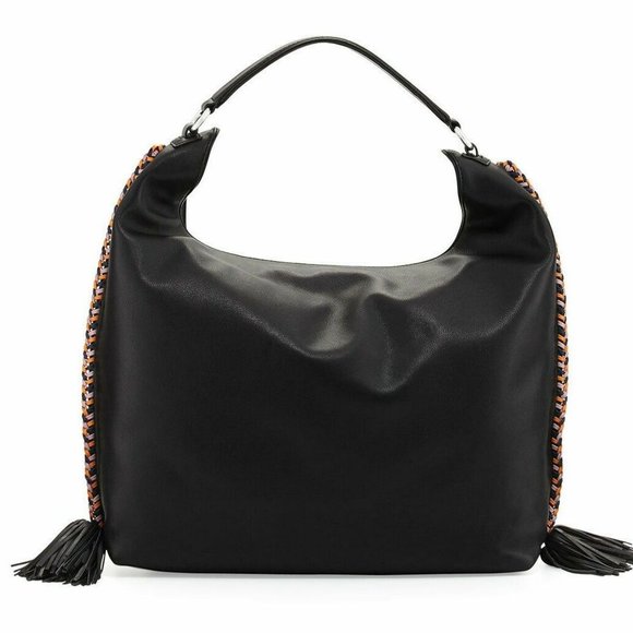 Rebecca Minkoff HSP7ECAH37 Chase Large Hobo Multi-colored Side Stitching - Picture 1 of 9